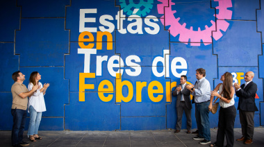 Se inauguro el nuevo mural cultural de 3 De Febrero