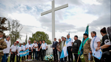 A 44 años, Pilar reafirmó el reclamo de soberanía sobre las Malvinas