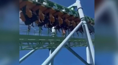 Tigre: el susto en plena montaña rusa que se volvió viral en TikTok