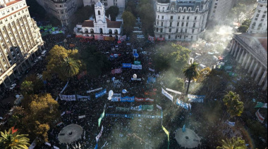 El reclamo por el financiamiento universitario fue masivo y el gobierno lo tildó de "acto opositor"