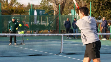 Con un torneo de tenis, San Isidro inauguró las renovadas canchas del Campo de Deportes N° 6