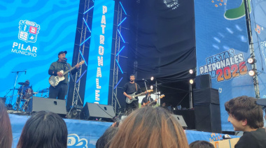 Las bandas locales hicieron vibrar las Fiestas Patronales de Pilar