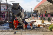San Isidro avanza con la repavimentación de una de las principales arterias de Boulogne