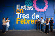 Se inauguro el nuevo mural cultural de 3 De Febrero