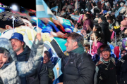 Pilar vivió una Fiesta celeste y blanca 
