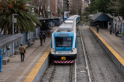 Un vagón del Mitre se convierte en el Tren de la Alegría durante el receso