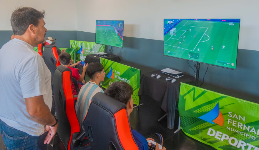 San Fernando lanzó un taller gamer para adolescentes con foco en los E-Sports
